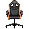 Кресло AeroCool AC60C AIR (черный/оранжевый)