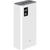 Внешний аккумулятор AccesStyle Bison 30PQD 30000mAh (белый)