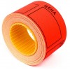 Ценник на клейкой основе Rolls, 50 x 40 мм, красный