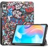 Чехол для планшета JFK Smart Case для Realme Pad Mini (граффити)