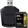 Карта памяти Lexar LSD64GCB2000R SDXC 64GB