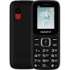 Кнопочный телефон Maxvi C26 (черный/синий)