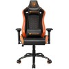 Кресло Cougar Outrider S (черный/оранжевый)