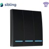 Выключатель Sibling Powerlight-M3B 3-канальный