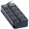 USB-хаб  SmartBuy SBHA-7324-B